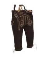 Bavarian Alpen Lederhosen Kniebund-Flula Bundhosen