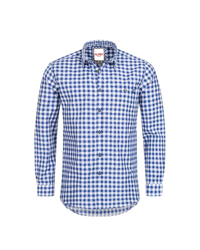 Bavarian Check Lederhosen Shirt