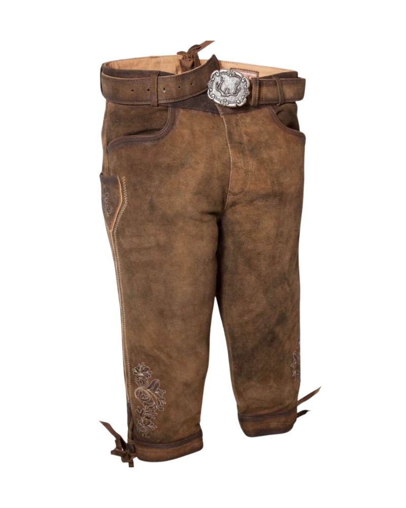 Bavarian Knee Length Bundhosen-Albrecht Bundhosen