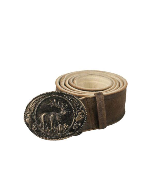 Genuine Leather Lederhosen Belt