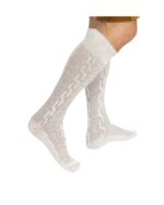 Men’s Bavarian Socks White