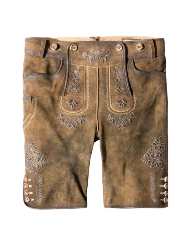 Vintage Bavarian Embroidered Lederhosen