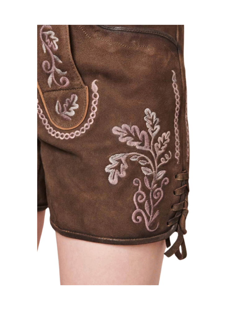 Berchtesgaden – Walnut Spice Women Lederhosen - Image 3