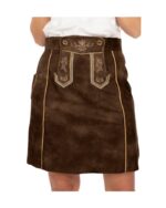 Bavarian Women's Genuine Leather Skirt-Lorena Skirt - Image 5