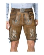 Lukas Rustic Bronze Bavarian Classic Lederhosen - Image 2