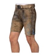 Golden Meadow Leather Shorts – Regensburg Style - Image 4