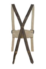 Beige Bavarian Lederhosen Suspenders - Image 2