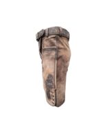 Coburg – Vintage Brown Lederhosen with Classic Scroll Detailing - Image 2