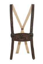 Brown Lederhosen Suspender