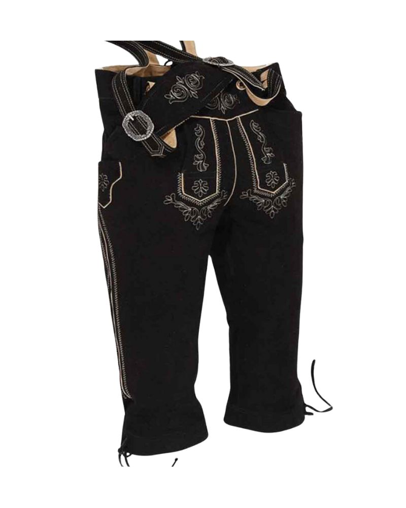 Deep Forest Black Bundhosen