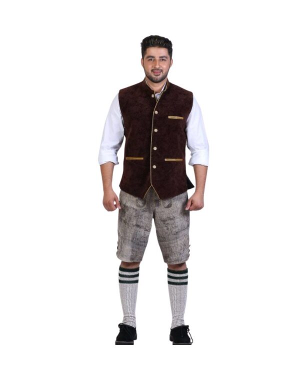 Men’s German Brown Waistcoat