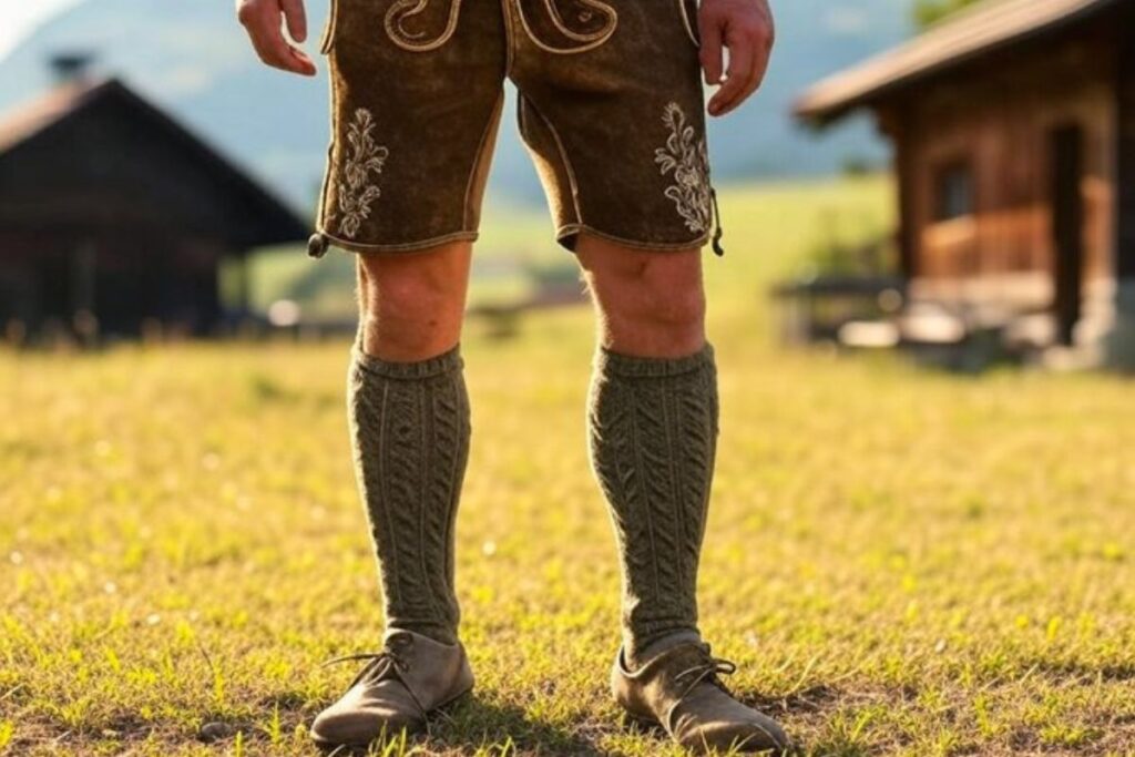 What socks to wear with lederhosen?