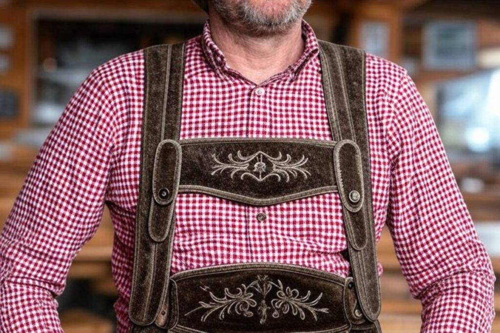 Which shirt to wear with lederhosen?