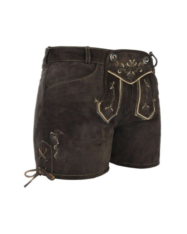 Anna Brown Shorts Lederhosen