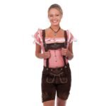 Berchtesgaden Burnt Walnut women Lederhosen