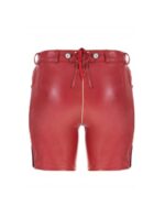 Kufstein – Cranberry Red Women’s Lederhosen - Image 2
