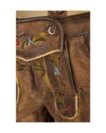 Lorelei – Rustic Walnut Women’s Lederhosen - Image 2