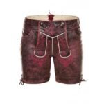 Anneliese – Velvet Berry Women’s Lederhosen