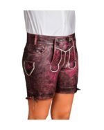 Anneliese – Velvet Berry Women’s Lederhosen - Image 3