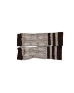two piece brown and white bavarian socks (2)