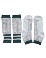 Ingolstadt – Oktoberfest White & Green Bavarian Loferl Socks - Image 7