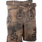 Lukas Heritage Bavarian Leather Shorts