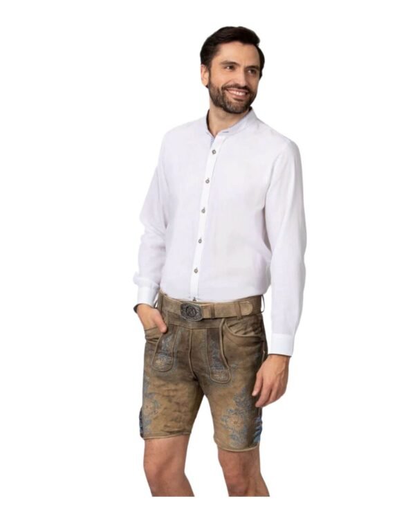 Golden Meadow Leather Shorts – Regensburg Style