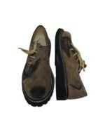 Light Brown Men Trachten Shoes with Embroidery - Image 3