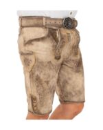 Cincinnati Camel Brown Lederhosen for Men - Image 2