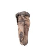 Coburg – Vintage Brown Lederhosen with Classic Scroll Detailing - Image 2
