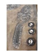 Coburg – Vintage Brown Lederhosen with Classic Scroll Detailing - Image 4