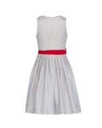 Rosalinde – Ruby Red & Ivory Patterned Dirndl - Image 2