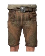 Garmisch Forest-Toned Bavarian Lederhosen for Men - Image 2