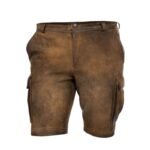 Inzell Mocha Cargo Lederhosen
