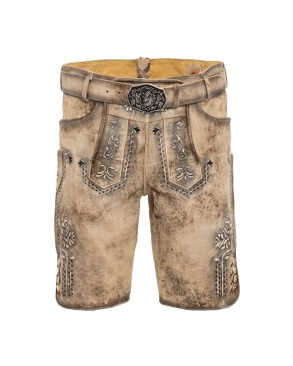 Kempten Weathered Bone Lederhosen