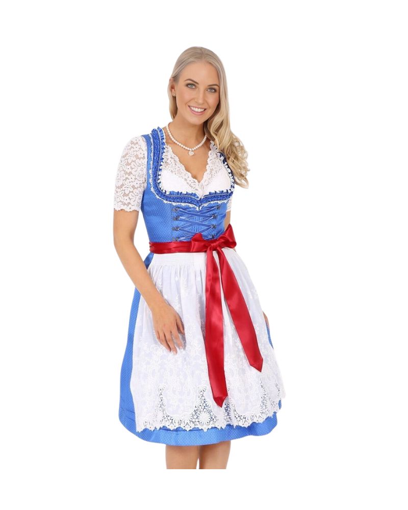 Kr?ger Trachten Blue Dirndle-Amelia Dirndle