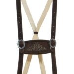 Lukas – Umber Brown Bavarian Suede Suspenders