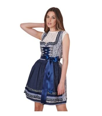 Garmisch – Navy Blossom Mini Dirndl
