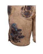 Mittenwald Sand Brown Lederhosen – Traditional Goat Suede