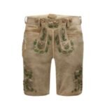 Ostarrichi Green Embroidery Lederhosen