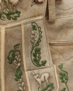 Ostarrichi Green Embroidery Lederhosen