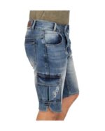 Benedikt Alpine Denim Blue Lederhosen - Image 3