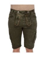 Ralko Tannenschwarz Denim Lederhosen - Image 2