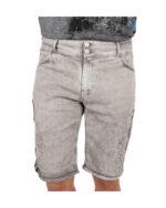 Richard Glacier Ash Denim Lederhosen - Image 2
