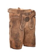 Tegernsee Antique Walnut Brown Oakleaf Lederhosen