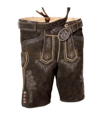 Waldfest Dark Oak Men Traditional Lederhosen