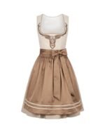 Wontorra Beige Deer Embroidered Dirndl - Image 2