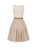 Wontorra Beige Deer Embroidered Dirndl - Image 3