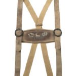 Andreas – Taupe Beige Bavarian Leather Suspender