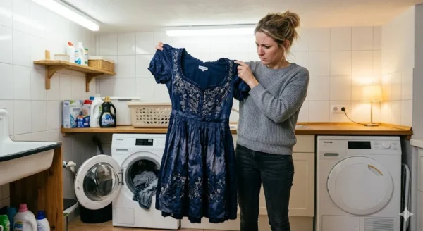 Wrong washing decision ruins the Dirndl